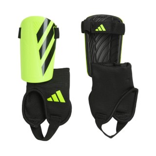 Ochraniacze piłkarskie dla dzieci adidas Tiro Match limonkowo-czarne IS5603