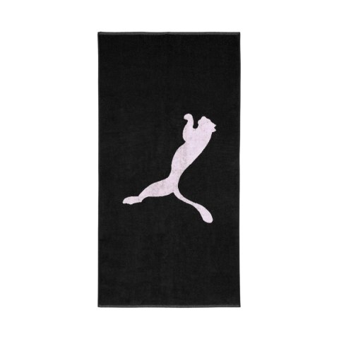 Ręcznik Puma Team Towel Large 70x140 czarny 54552 01 Ręcznik Puma Team Towel Large 70x140 czarny 54552 01