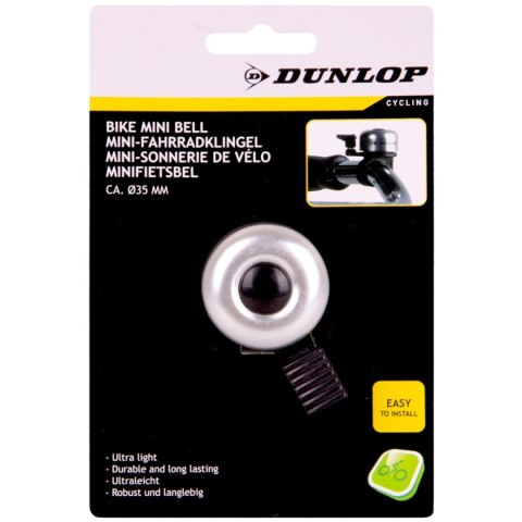 Dzwonek rowerowy Dunlop Gruszka 35 mm srebrny 475240 Dzwonek rowerowy Dunlop Gruszka 35 mm srebrny 475240