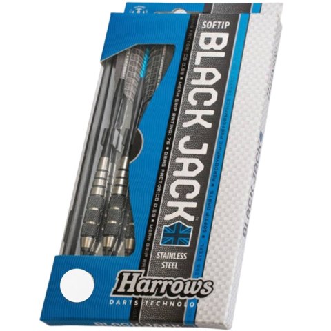 Harrows rzutki Softip Black Jack 16 g