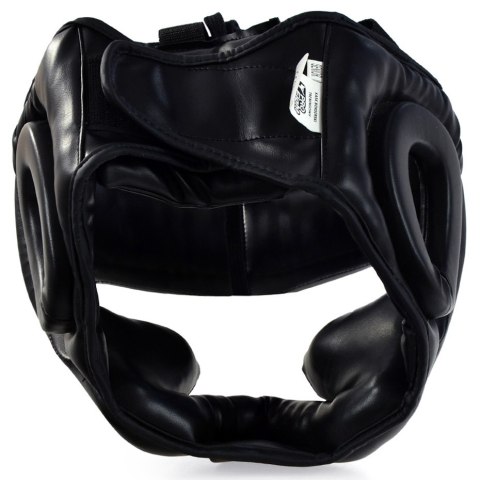 Kask bokserski Profight 705 PU czarny senior Kask bokserski Profight 705 PU czarny senior