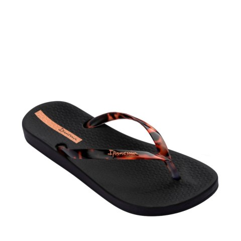 Klapki damskie Ipanema Anat Connect czarno-brązowe 83648-AR100 Klapki damskie Ipanema Anat Connect czarno-brązowe 83648-AR100
