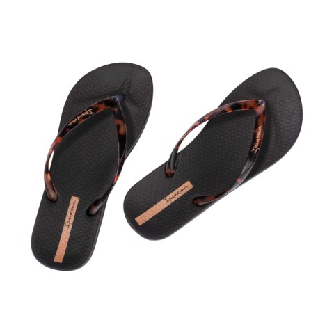 Klapki damskie Ipanema Anat Connect czarno-brązowe 83648-AR100 Klapki damskie Ipanema Anat Connect czarno-brązowe 83648-AR100