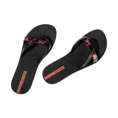 Klapki damskie Ipanema Kirei Chic F czarne 83673-BB740 Klapki damskie Ipanema Kirei Chic F czarne 83673-BB740