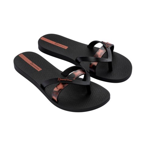 Klapki damskie Ipanema Kirei Chic F czarne 83673-BB740 Klapki damskie Ipanema Kirei Chic F czarne 83673-BB740