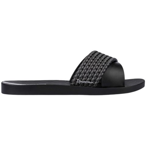 Klapki damskie Ipanema Street II Fe czarne 83244-20766 Klapki damskie Ipanema Street II Fe czarne 83244-20766