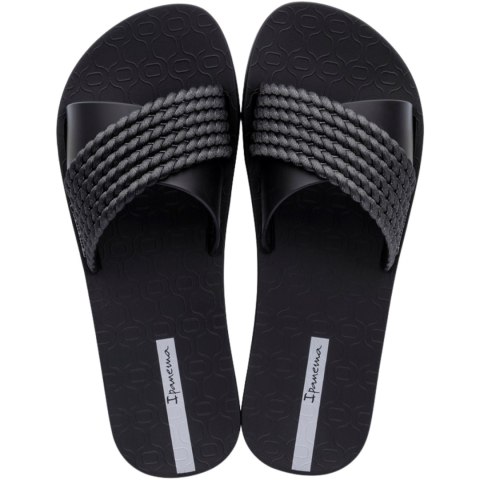 Klapki damskie Ipanema Street II Fe czarne 83244-20766 Klapki damskie Ipanema Street II Fe czarne 83244-20766