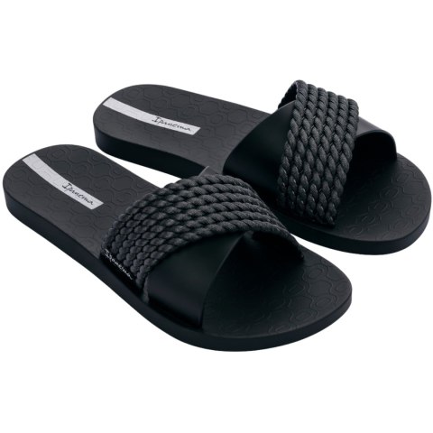 Klapki damskie Ipanema Street II Fe czarne 83244-20766 Klapki damskie Ipanema Street II Fe czarne 83244-20766