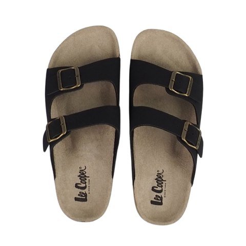 Klapki męskie Lee Cooper czarne LCW-24-35-2514MC Klapki męskie Lee Cooper czarne LCW-24-35-2514MC