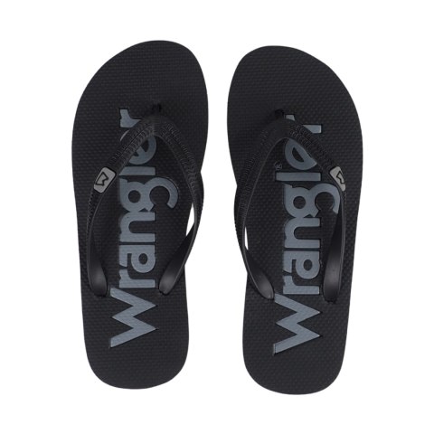 Klapki męskie Wrangler Cole Flipflop czarne 20251043 25Y Klapki męskie Wrangler Cole Flipflop czarne 20251043 25Y