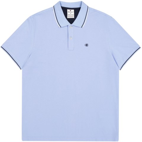 Koszulka męska Champion polo błękitna 220897 BS186 Koszulka męska Champion polo błękitna 220897 BS186