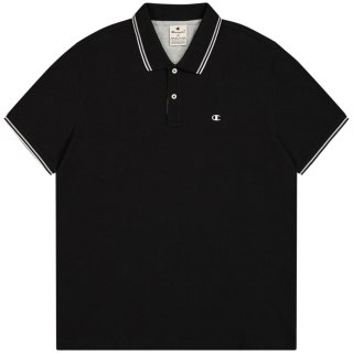 Koszulka męska Champion polo czarna 220897 KK001