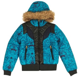 Kurtka damska Puma Sarafis niebieska 555959 01