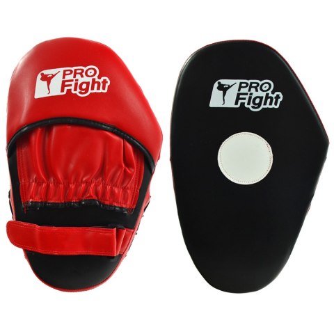 Łapa trenera Focus Pads Profight Pu czerwono-czarna Łapa trenera Focus Pads Profight Pu czerwono-czarna