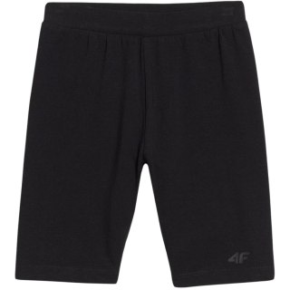 Legginsy dla dziewczynki 4F CAS F014 głęboka czerń 4FJWSS25TSTIF014 20S