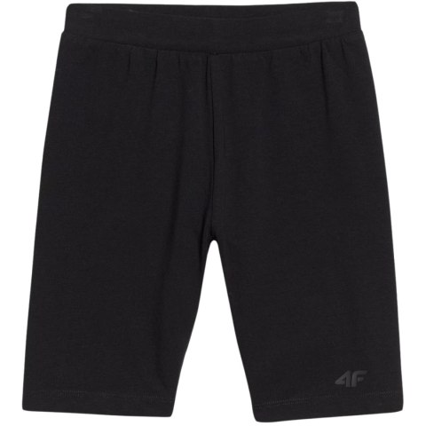 Legginsy dla dziewczynki 4F CAS F014 głęboka czerń 4FJWSS25TSTIF014 20S