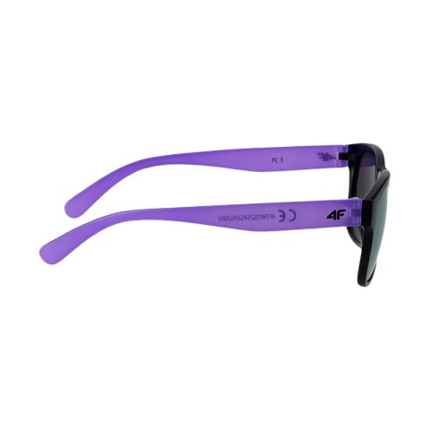Okulary przeciwsłoneczne dla dzieci 4F U066 fioletowe 4FJWSS25ASUNU066 51S Okulary przeciwsłoneczne dla dzieci 4F U066 fioletowe 4FJWSS25ASUNU066 51S