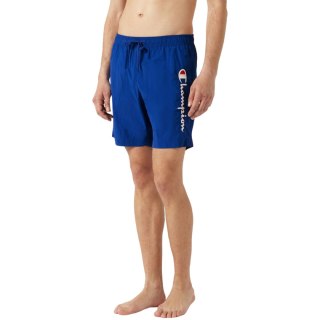 Spodenki kąpielowe męskie Champion Beachshort niebieskie 219978 BS008