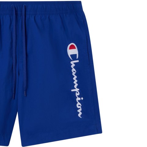 Spodenki kąpielowe męskie Champion Beachshort niebieskie 219978 BS008
