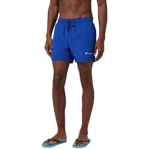 Spodenki kąpielowe męskie Champion Beachshort niebieskie 219979 BS008