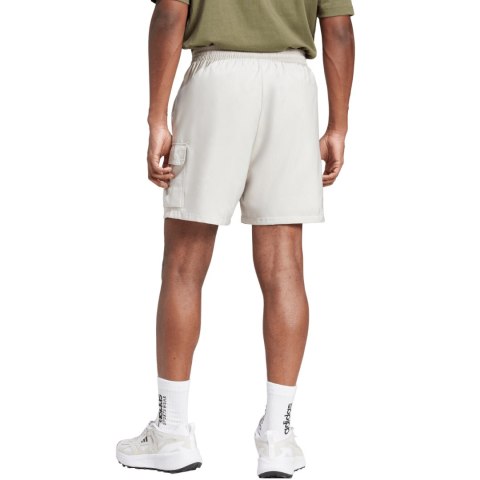Spodenki męskie adidas Essentials Small Logo Cargo Chelsea białe JD1828 Spodenki męskie adidas Essentials Small Logo Cargo Chelsea białe JD1828