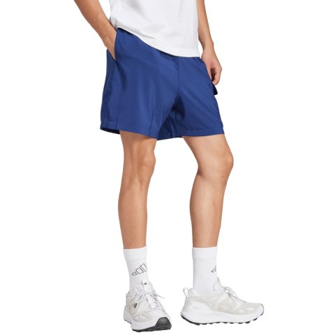 Spodenki męskie adidas Essentials Small Logo Cargo Chelsea granatowe JF3532