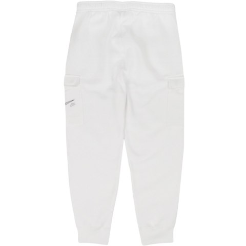 Spodnie męskie Nike Court Fleece Cargo białe DQ5477 100