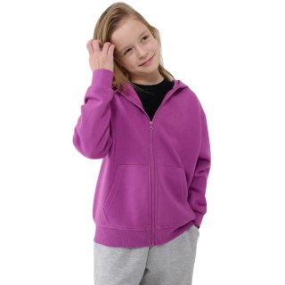 Bluza dla dziewczynki 4F F1853 ciemny fiolet 4FJWSS25TSWSF1853 50S