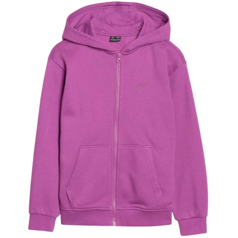 Bluza dla dziewczynki 4F F1853 ciemny fiolet 4FJWSS25TSWSF1853 50S Bluza dla dziewczynki 4F F1853 ciemny fiolet 4FJWSS25TSWSF1853 50S