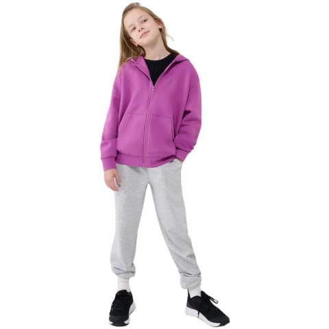 Bluza dla dziewczynki 4F F1853 ciemny fiolet 4FJWSS25TSWSF1853 50S Bluza dla dziewczynki 4F F1853 ciemny fiolet 4FJWSS25TSWSF1853 50S