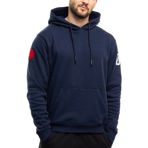 Bluza męska Ozoshi Jukon granatowa OZ93893 Bluza męska Ozoshi Jukon granatowa OZ93893