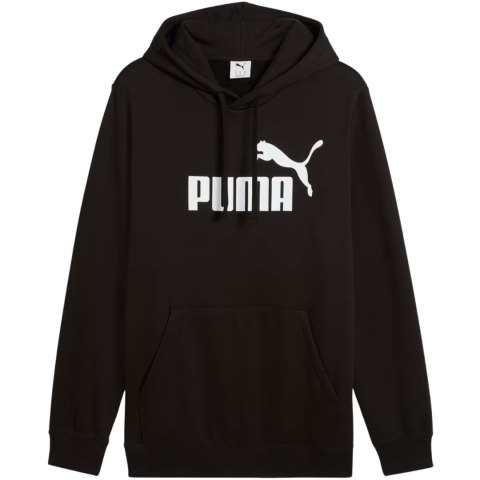 Bluza męska Puma ESS No.1 Logo Hoodie FL czarna 682570 01