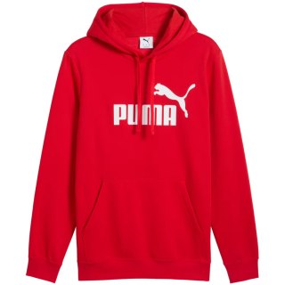 Bluza męska Puma ESS No.1 Logo Hoodie FL czerwona 682570 11