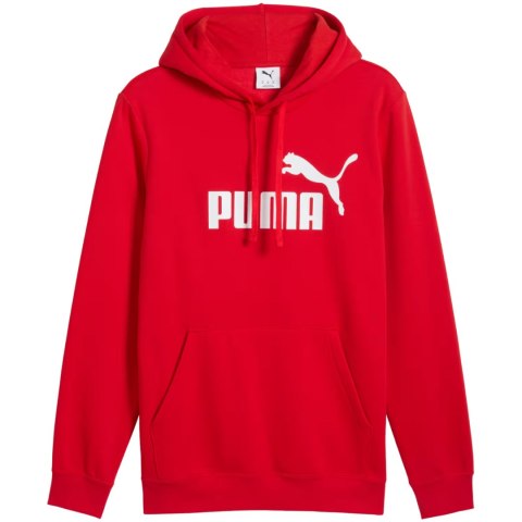 Bluza męska Puma ESS No.1 Logo Hoodie FL czerwona 682570 11