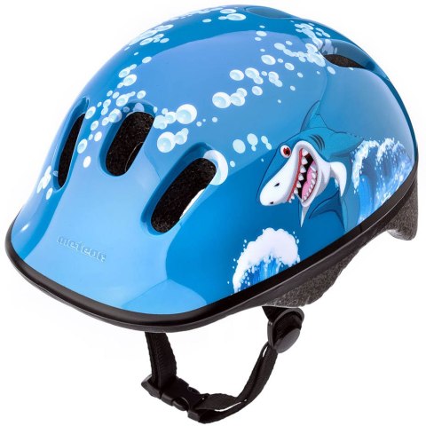 Kask rowerowy Meteor KS06 Baby Shark roz XS 44-48cm 24828 Kask rowerowy Meteor KS06 Baby Shark roz XS 44-48cm 24828