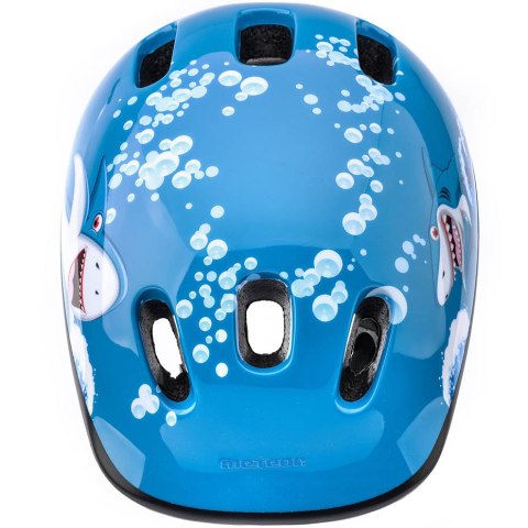 Kask rowerowy Meteor KS06 Baby Shark roz XS 44-48cm 24828 Kask rowerowy Meteor KS06 Baby Shark roz XS 44-48cm 24828