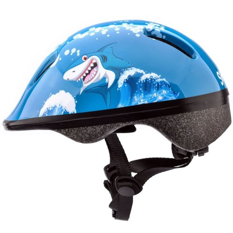 Kask rowerowy Meteor KS06 Baby Shark roz XS 44-48cm 24828 Kask rowerowy Meteor KS06 Baby Shark roz XS 44-48cm 24828