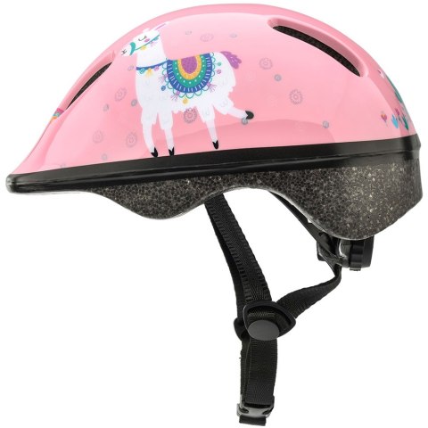 Kask rowerowy Meteor KS06 Lama rozm. S 48-52 cm różowy 24813 Kask rowerowy Meteor KS06 Lama rozm. S 48-52 cm różowy 24813