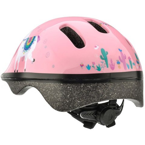 Kask rowerowy Meteor KS06 Lama rozm. S 48-52 cm różowy 24813 Kask rowerowy Meteor KS06 Lama rozm. S 48-52 cm różowy 24813
