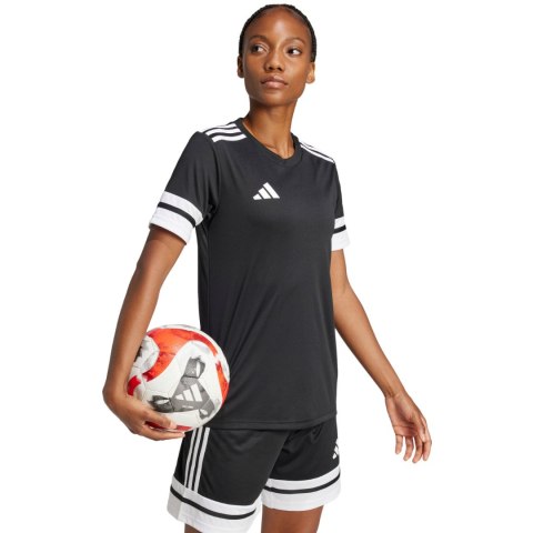 Koszulka damska adidas Squadra 25 Jersey czarna JI9986 Koszulka damska adidas Squadra 25 Jersey czarna JI9986