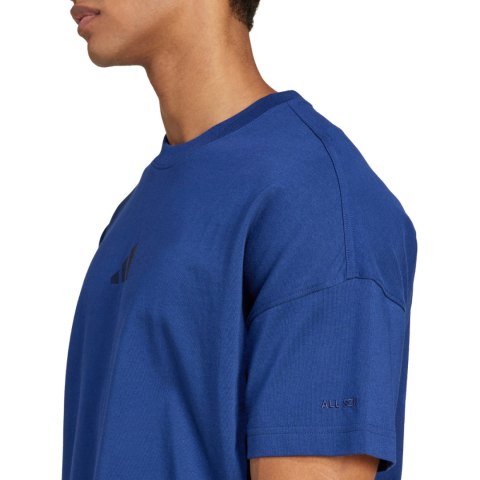Koszulka męska adidas All SZN niebieska JC5347 Koszulka męska adidas All SZN niebieska JC5347