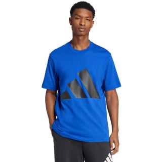 Koszulka męska adidas Essentials Big Logo niebieska JE8942