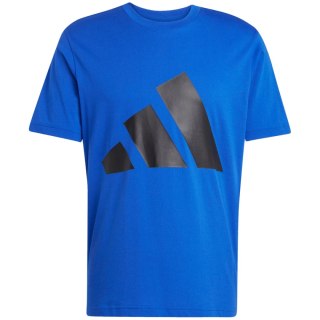 Koszulka męska adidas Essentials Big Logo niebieska JE8942