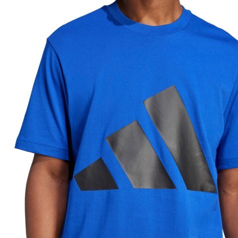 Koszulka męska adidas Essentials Big Logo niebieska JE8942