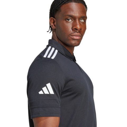 Koszulka męska adidas Squadra 25 Polo czarna JY3417 Koszulka męska adidas Squadra 25 Polo czarna JY3417