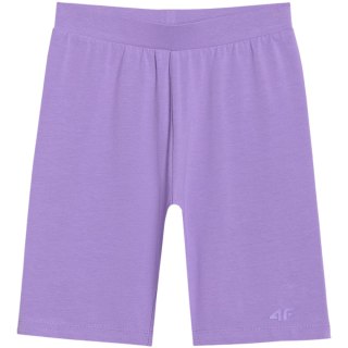 Legginsy dla dziewczynki 4F CAS F014 fioletowe 4FJWSS25TSTIF014 51S