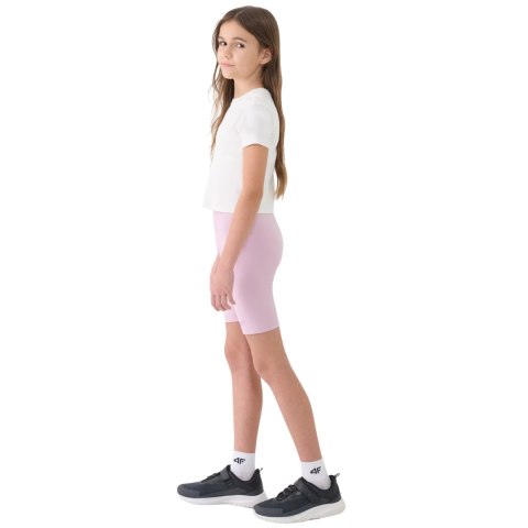 Legginsy dla dziewczynki 4F CAS F014 jasny róż 4FJWSS25TSTIF014 56S Legginsy dla dziewczynki 4F CAS F014 jasny róż 4FJWSS25TSTIF014 56S