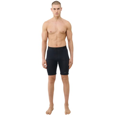 Legginsy męskie 4F FNK M031 głęboka czerń 4FWSS25TFSTM031 20S