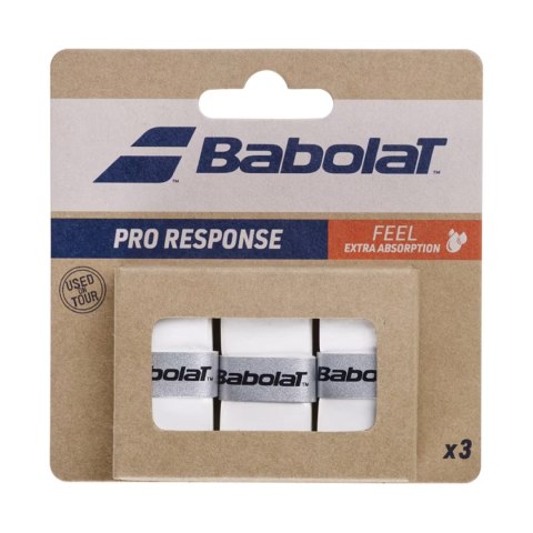 Owijki Babolat Pro Response 3 szt. białe 179033 Owijki Babolat Pro Response 3 szt. białe 179033