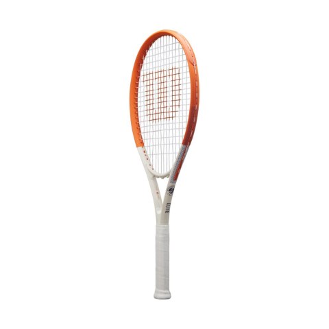 Rakieta do tenisa ziemnego Wilson Roland Garros Elite RKT 1 4 1/8 biało-pomarańczowa WR168410U1 Rakieta do tenisa ziemnego Wilson Roland Garros Elite RKT 1 4 1/8 biało-pomarańczowa WR168410U1
